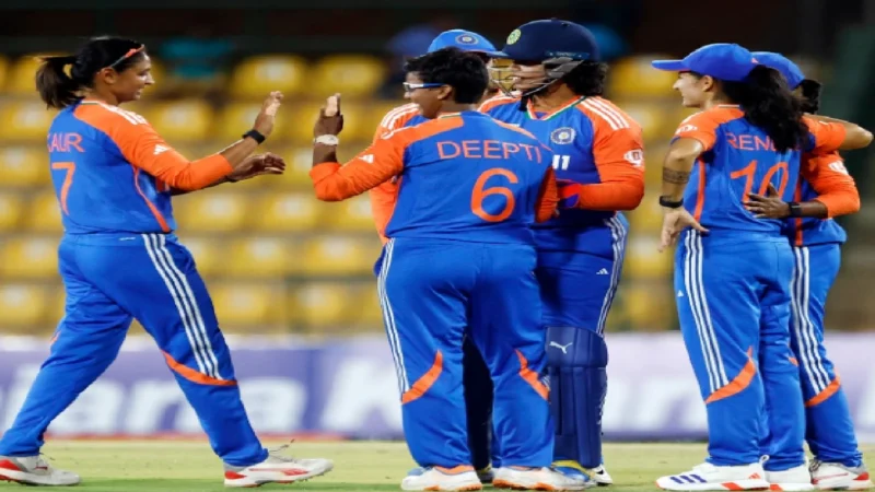 भारतीय महिला टीम का ऐलान