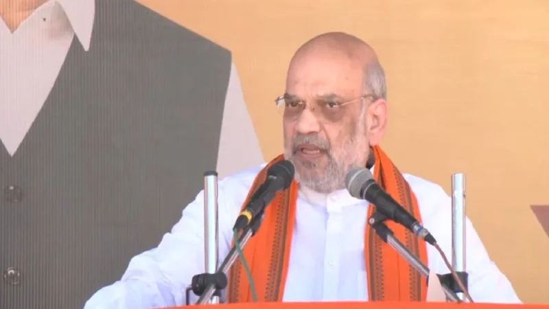 जम्मू कश्मीर में बोले अमित शाह फिर आतंकवाद फैलाना चाहते हैं नेहरू गांधी व अब्दुल्ला परिवार