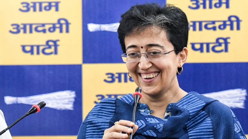 अरविंद केजरीवाल के बाद आज शपथ लेंगी आतिशी