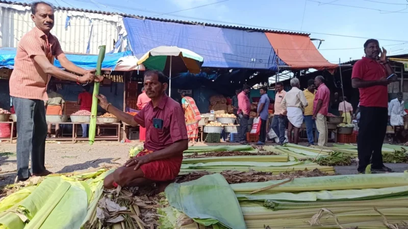 केले के पत्ते के बढ़ गए रेट