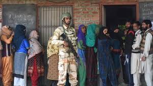 जम्मू कश्मीर में दूसरे चरण के मतदान से पहले सुरक्षा कड़ी हुई