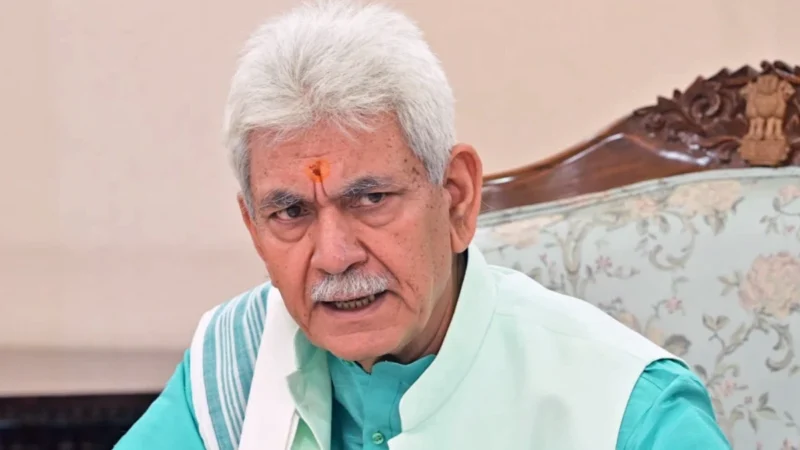 ऐतिहासिक मतदान के लिए जम्मू कश्मीर को बधाई उपराज्यपाल मनोज सिन्हा