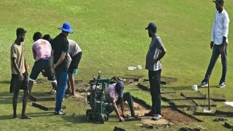 नोएडा स्टेडियम की घटिया तैयारियां मौसम साफ होने के कारण नहीं हो पाया अफगानिस्तान न्यूजीलैंड का मैच