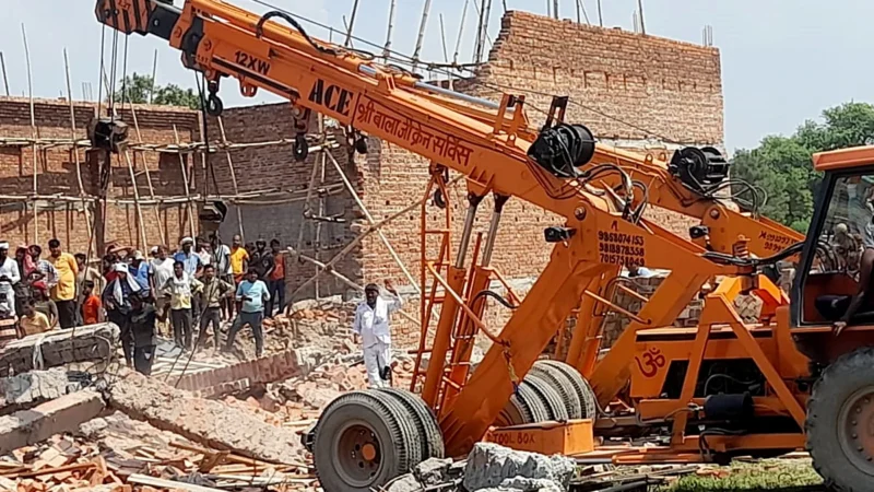 ओडिशा में दीवार ढहने की अलग अलग घटनाओं में दो की मौत