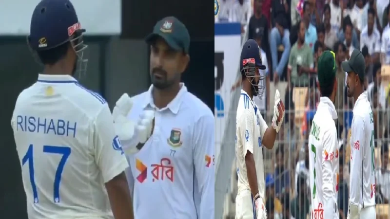 मैदान पर लिटन दास और ऋषभ पंत के बीच हुई कहासुनी