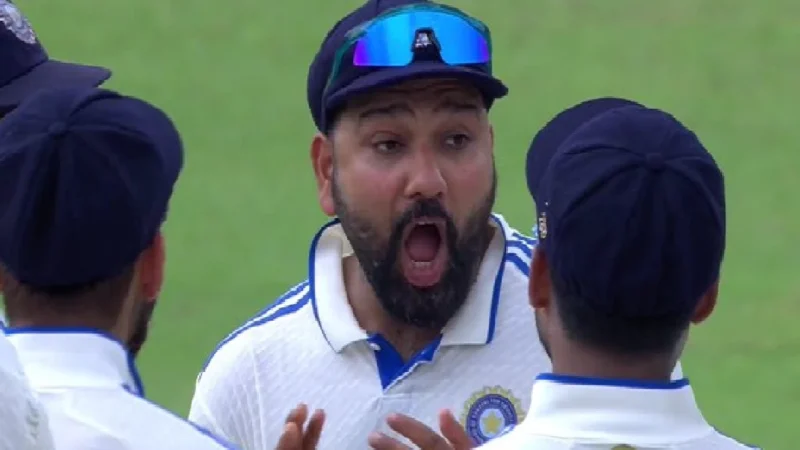 डीआरएस फैसला देख हैरान रह गए रोहित शर्मा