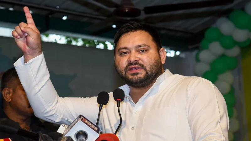 तेजस्वी यादव का नीतीश कुमार पर बड़ा आरोप