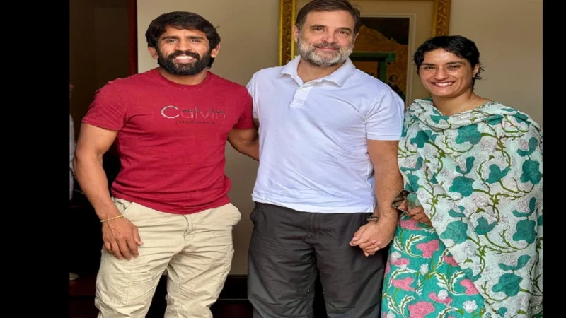 कांग्रेस के टिकट पर चुनाव लड़ेंगी विनेश फोगाट!