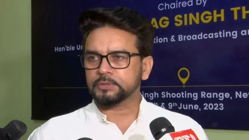 भाजपा सांसद अनुराग ठाकुर ने कांग्रेस पर झूठे चुनावी वादे करने का आरोप लगाया