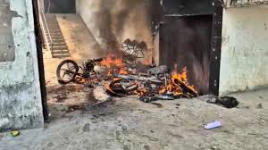 बहराइच हिंसा सड़कों पर सिर्फ फोर्स