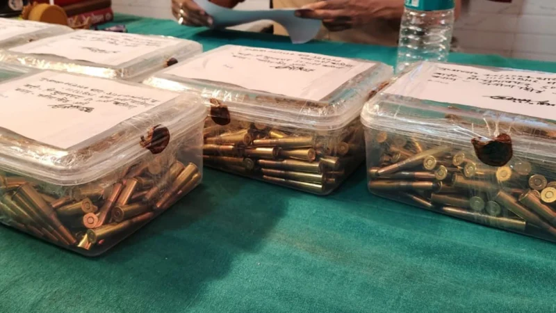 बलिया में बरामद हुआ कारतूस युवती गिरफतार