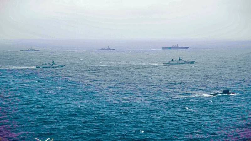 बंगाल की खाड़ी के ऊपर बना निम्न दबाव