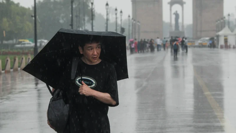 दिल्ली में न्यूनतम तापमान 19 डिग्री सेल्सियस