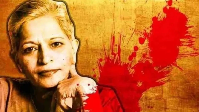 गौरी लंकेश हत्याकांड के आरोपियों का गृहनगर में जोरदार स्वागत हुआ