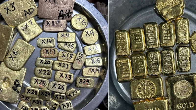 नयी दिल्ली रेलवे स्टेशन पर ट्रेन से चार करोड़ रुपये का सोना ,चांदी ,नकदी जब्त