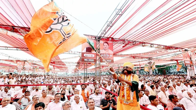 गुड़गॉंव चुनाव परिणाम पटौदी में बिमला सोहना में तेजपाल बादशाहपुर से नरबीर चारों सीटों पर भाजपा आगे