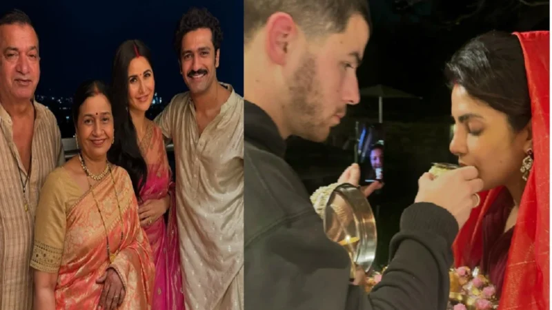 बॉलीवुड हसीनाओं ने खास अंदाज में मनाया करवा चौथ