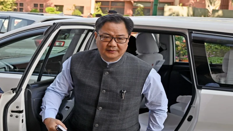 किरेन रिजिजू ने राहुल गांधी पर ‘एबीसीडी’ कटाक्ष करते हुए मुसलमानों को दी चेतावनी