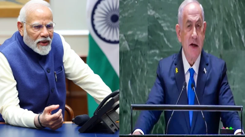 लेबनान इरान सबको ठोक रहा था इजरायल अचानक पीएम मोदी ने किया फोन