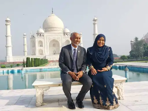 मालदीव के राष्ट्रपति मोहम्मद मुइज्जू ताजमहल पहुंचे