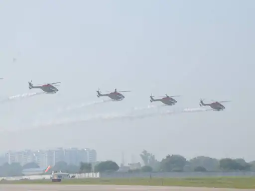 5000 फीट पर हेलीकॉप्टर ने कलाबाजी दिखाई