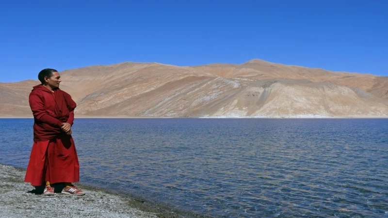 पैनगॉंग लेक पर फिर उजागर हुआ चाईन का खतरनाक मंसूबा