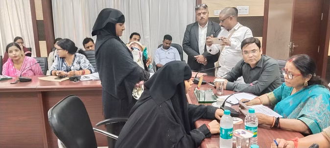 आयोग ने सुनीं 40 महिलाओं की शिकायतें