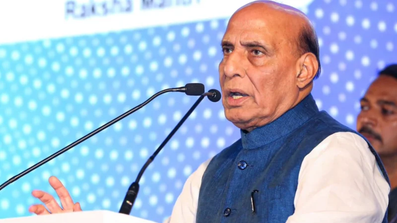 राजनाथ सिंह ने तेलंगाना में नौसेना रडार स्टेशन की रखी आधारशिला