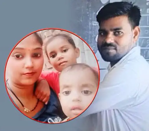 अमेठी हत्याकांड टीचर के माता पिता से योगी ने की मुलाकात