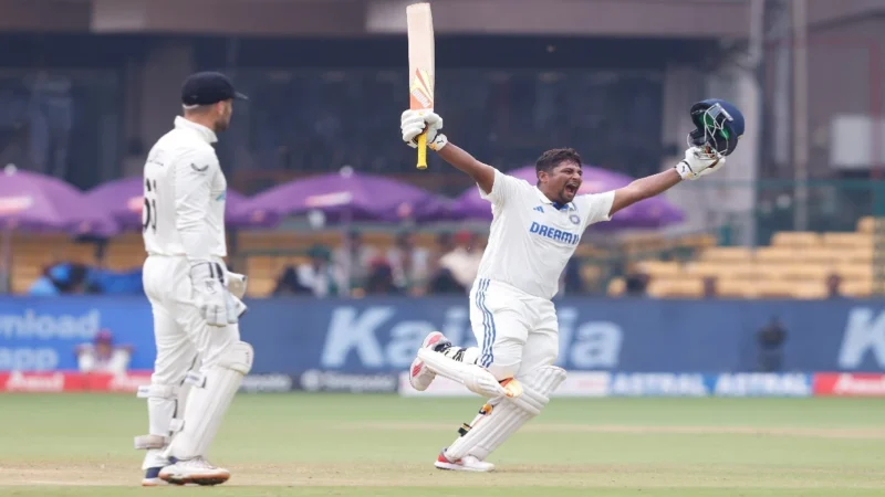 सरफराज खान ने इंटरनेशनल क्रिकेट में मचाया तूफान