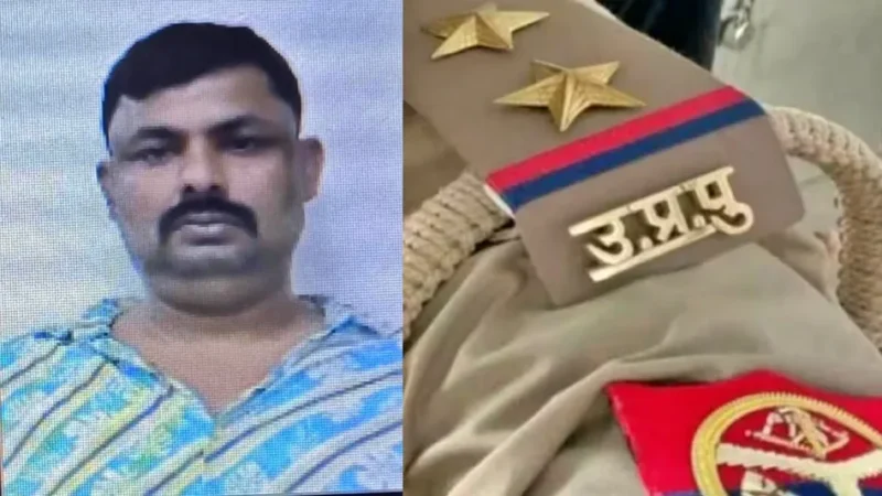 विधायक से रंगदारी मांगने वाला दो लाख का इनामी बदमाश मुठभेड़ में ढेर