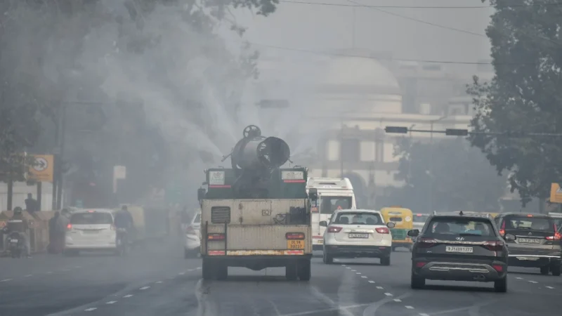 दिल्ली में एक्यूआई में और गिरावट