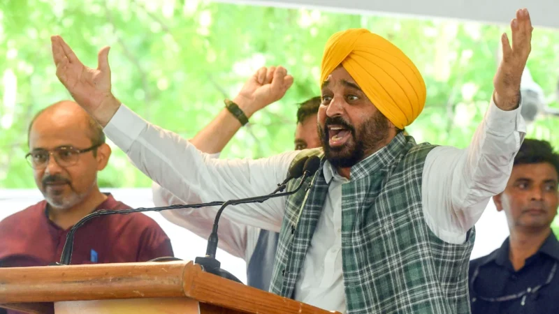 पंजाब उपचुनाव : मान ने प्रचार के दौरान कांग्रेस और भाजपा पर हमला बोला