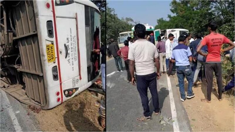 भीषण सड़क हादसे में 12 लोगों की मौत