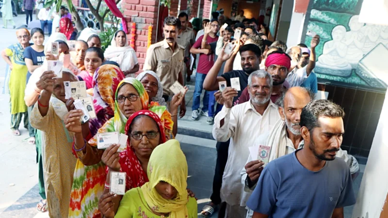 झारखंड चुनाव : 43 विधानसभा सीट पर 13 प्रतिशत से अधिक मतदान