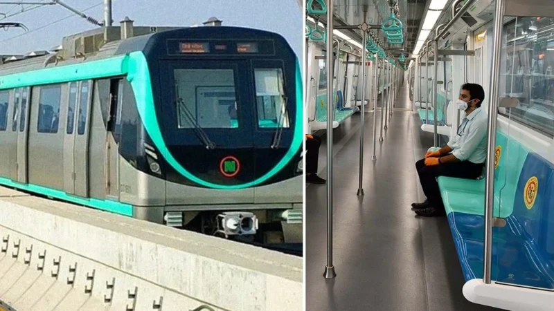 कोलकाता में व्यक्ति मेट्रो ट्रेन के आगे कूदा