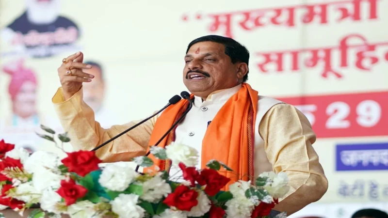 मप्र : सरकार के विकास अभियान से 3.25 लाख लोगों को रोजगार मिलेगा : मोहन यादव