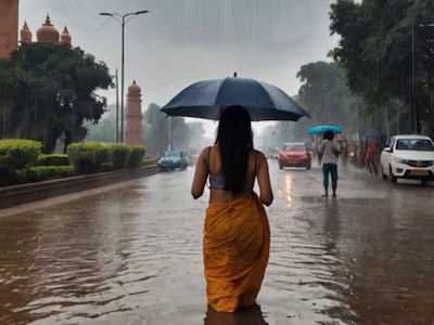 बादलों की घेराबंदी से मौसम बदला ,बूंदाबांदी की संभावना