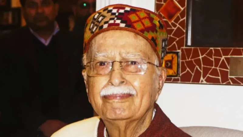 भाजपा के वरिष्ठ नेता लालकृष्ण आडवाणी अस्पताल में भर्ती