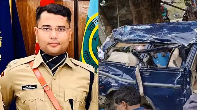 अपनी पहली पोस्टिंग के लिए जा रहे आईपीएस अधिकारी की हादसे में मौत