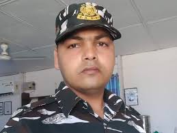 सीआरपीएफ जवान को ट्रक ने कुचला,मौत