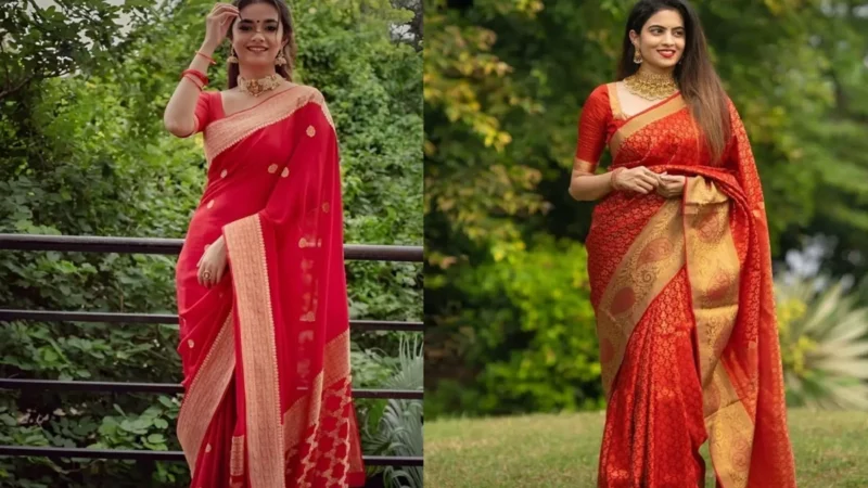 जब साड़ी में लगाएंगी ग्लैमर का तड़का, तब शादियों में अलग नजर आएगी