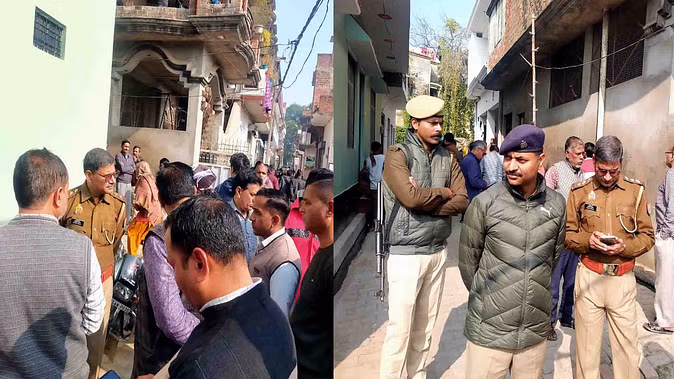 बंद कमरे में मिला फौजी की पत्नी और दो बच्चों का शव, जांच में जुटी पुलिस