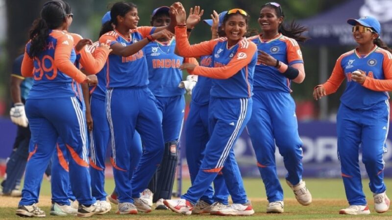 अंडर-१९ टी२०वर्ल्ड कप खिताब से सिर्फ एक कदम दूर भारतीय महिला क्रिकेट टीम