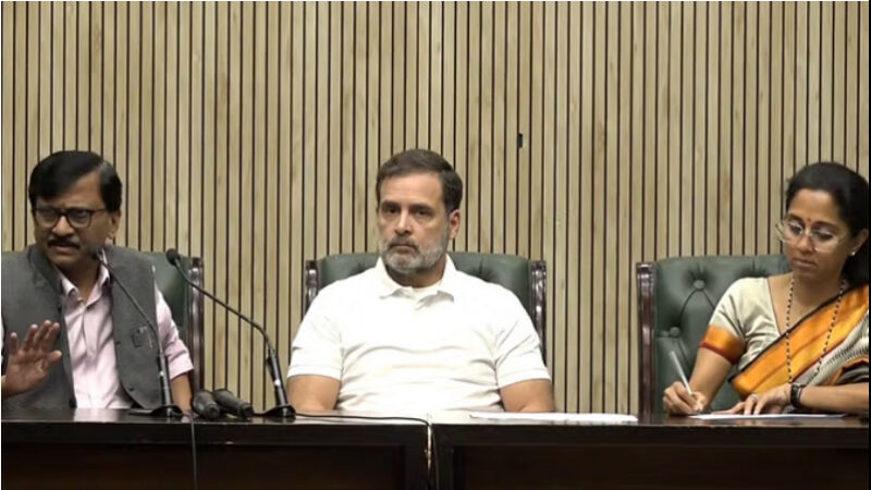 राहुल ने फिर उठाया महाराष्ट्र चुनाव में धांधली का मुद्दा, कहा- चुनाव आयोग नहीं दे रहा सवालों के जवाब