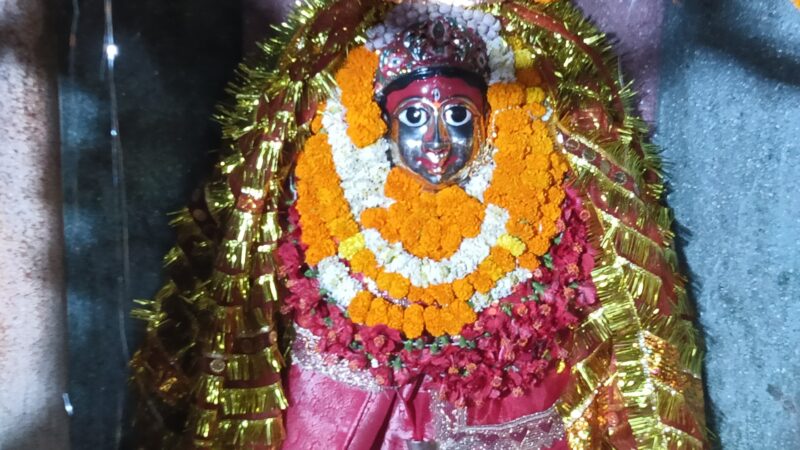 नवरात्रि के दूसरे दिन मां ब्रह्मचारिणी के दर्शन के लिए लगी भक्तों की कतार