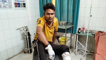 अहरौरा में मुठभेड़ के बाद पशु तस्कर गिरफ्तार, पैर में लगी गोली; 50 मवेशी बरामद