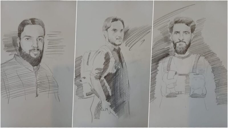 एक्शन में सरकार: आतंकियों की हुई पहचान, स्केच जारी