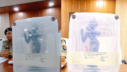 चुनार पुलिस ने अष्टधातु की एक करोड़ की मूर्ति के साथ तीन तस्कर पकड़े, मुख्य सरगना फरार