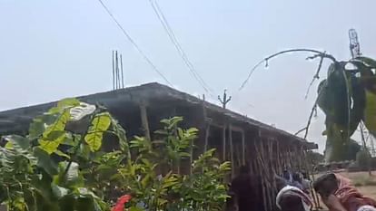 गाजीपुर: छत ढलाई के दौरान हाईटेंशन तार की चपेट में आने से मजदूर की मौत, गांव में मचा कोहराम
